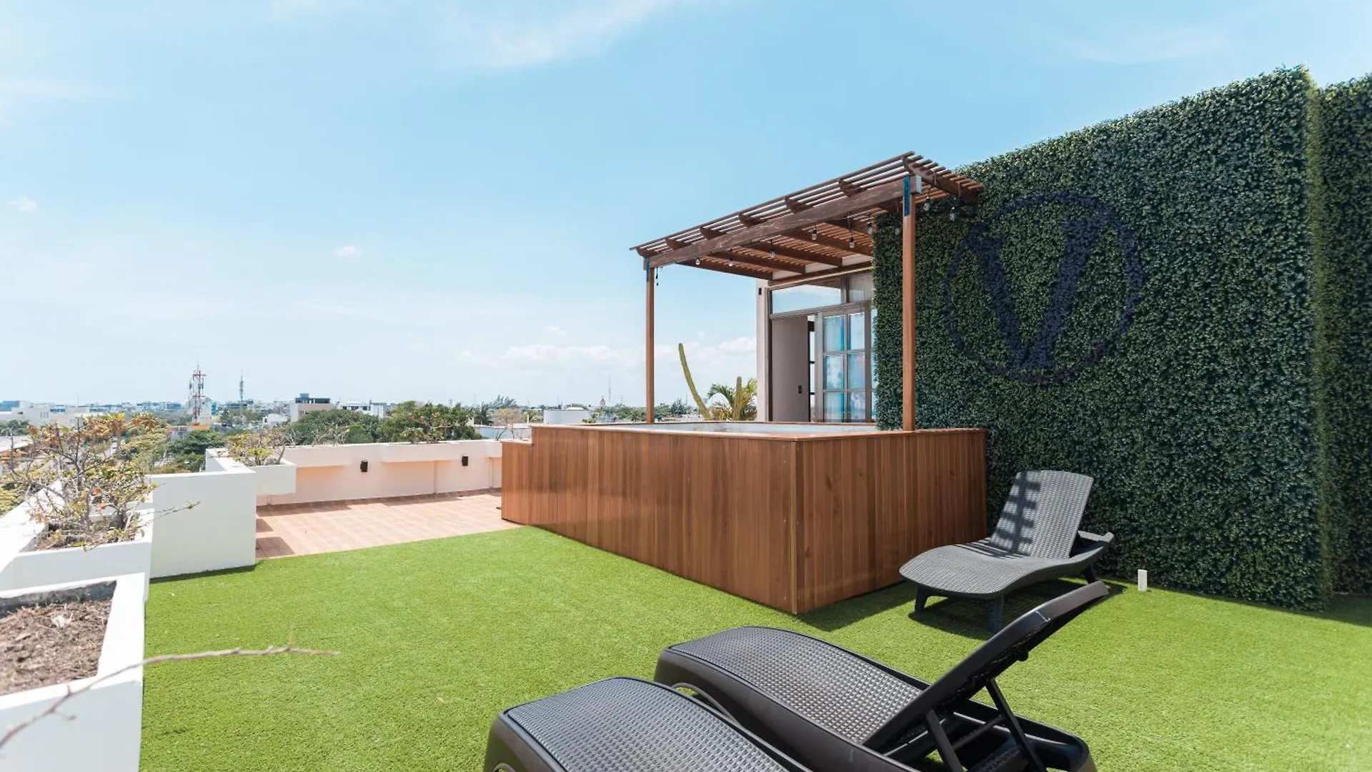 Apartment Stunning Ph 4Bd W/Rooftop Jacuzzi 5Th Av Playa del Carmen Mexico